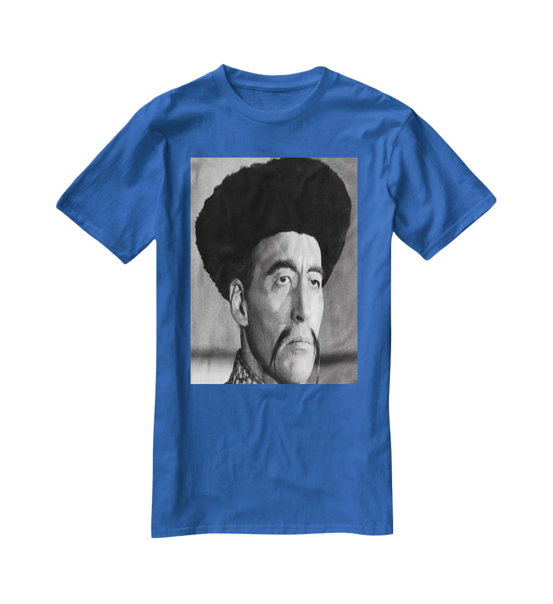 Christopher Lee in The Face of Fun Manchu T-Shirt - Canvas Art Rocks - 2