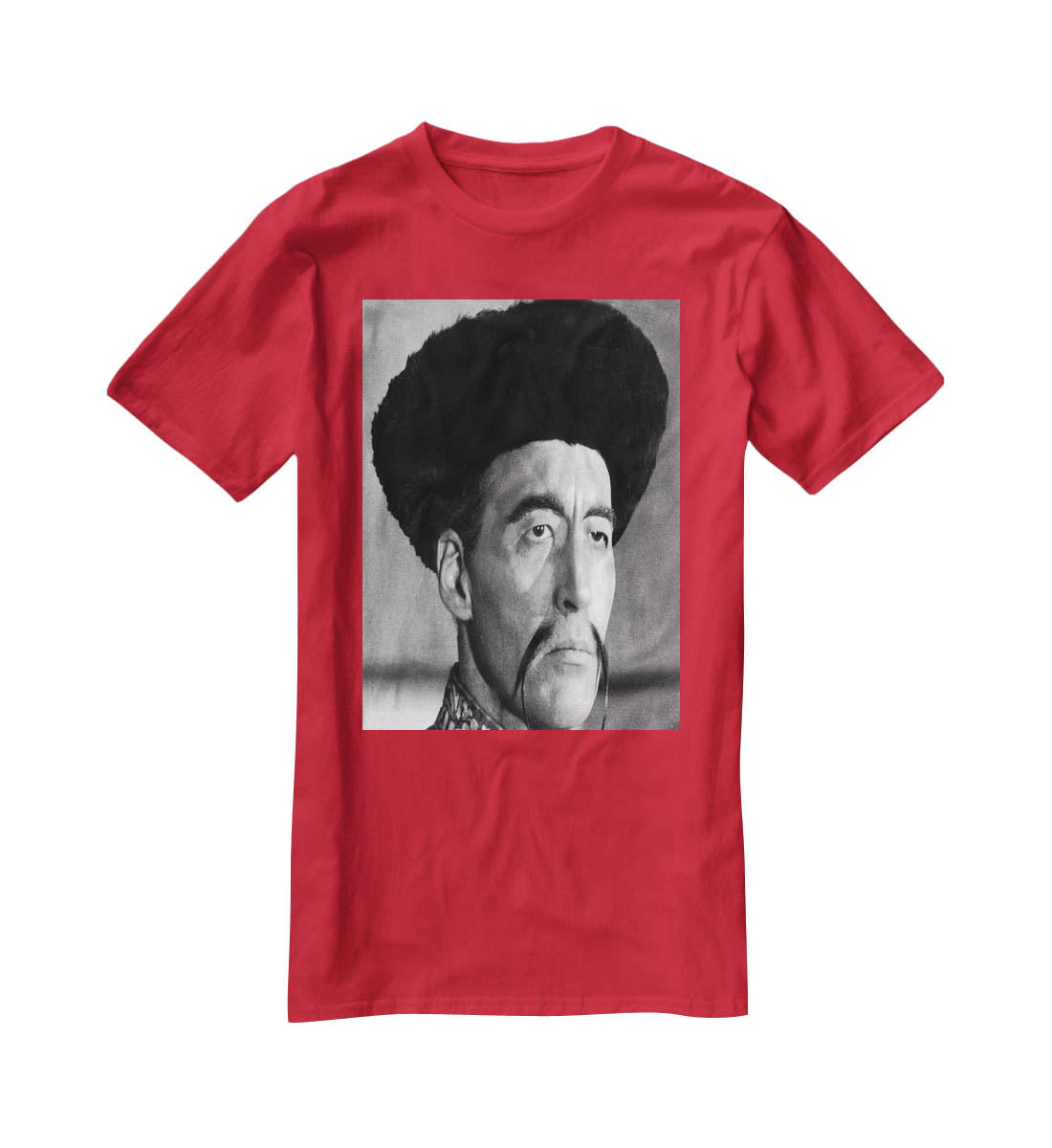 Christopher Lee in The Face of Fun Manchu T-Shirt - Canvas Art Rocks - 4