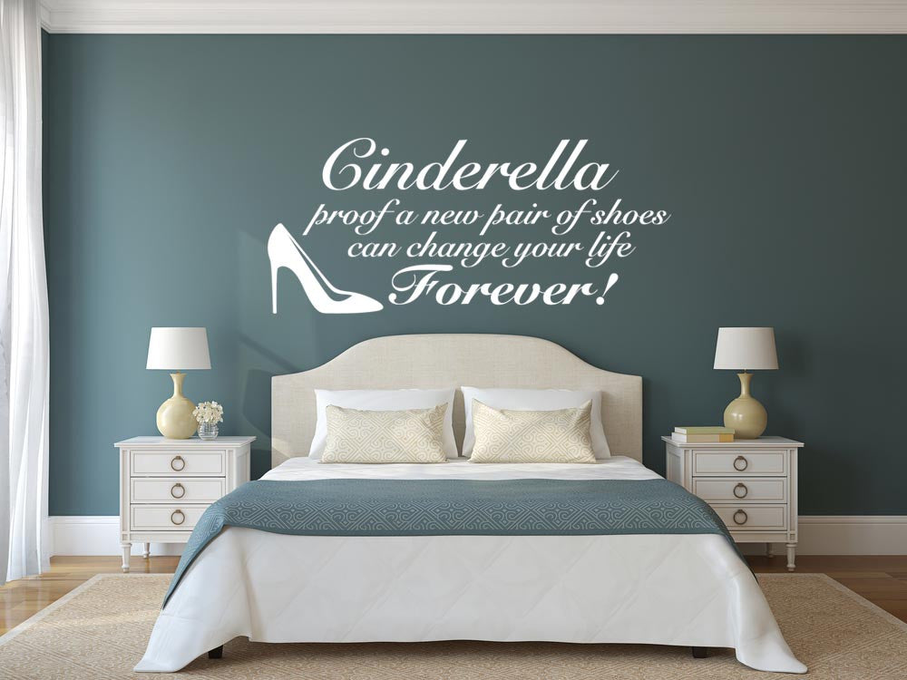 Cinderella Wall Sticker - Canvas Art Rocks - 1