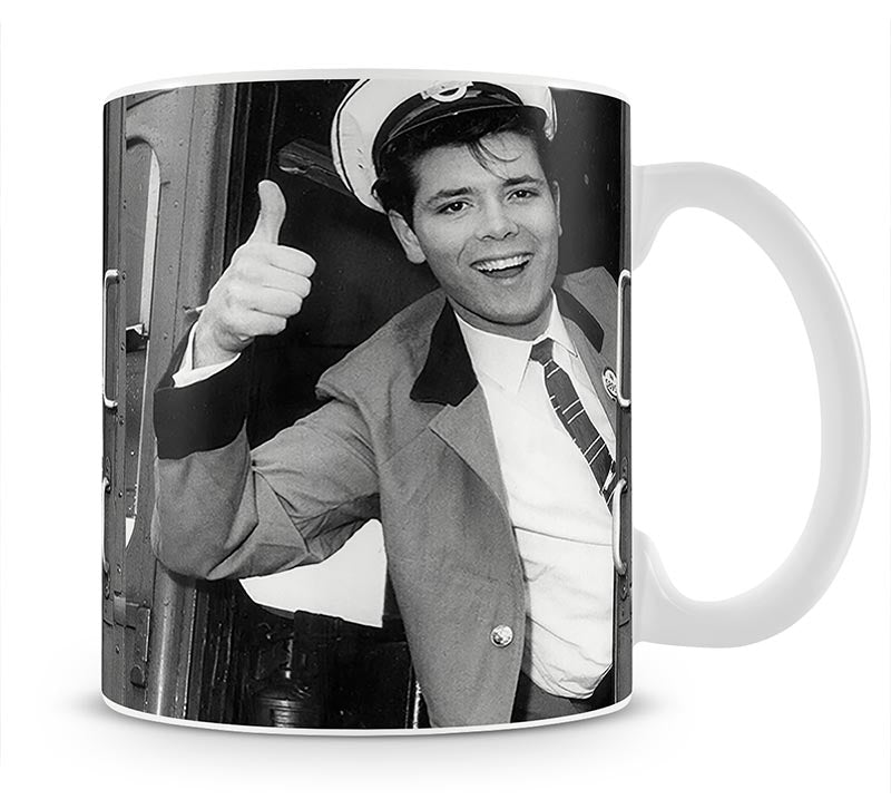Cliff Richard on a bus Mug - Canvas Art Rocks - 1