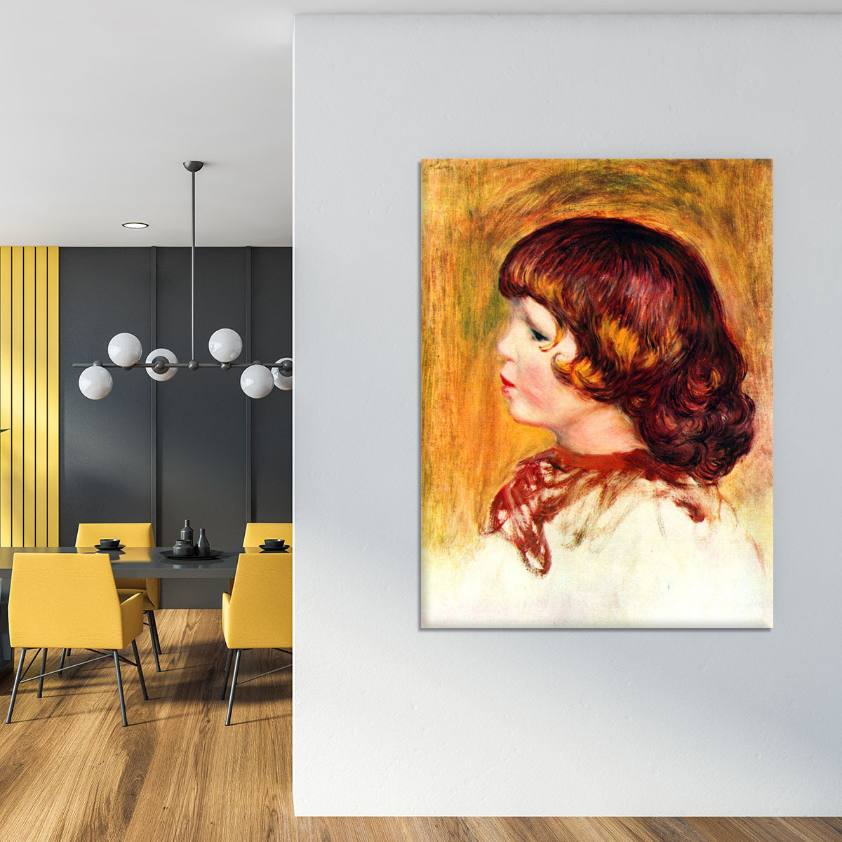 Coco by Renoir Canvas Print or Poster - Canvas Art Rocks - 4