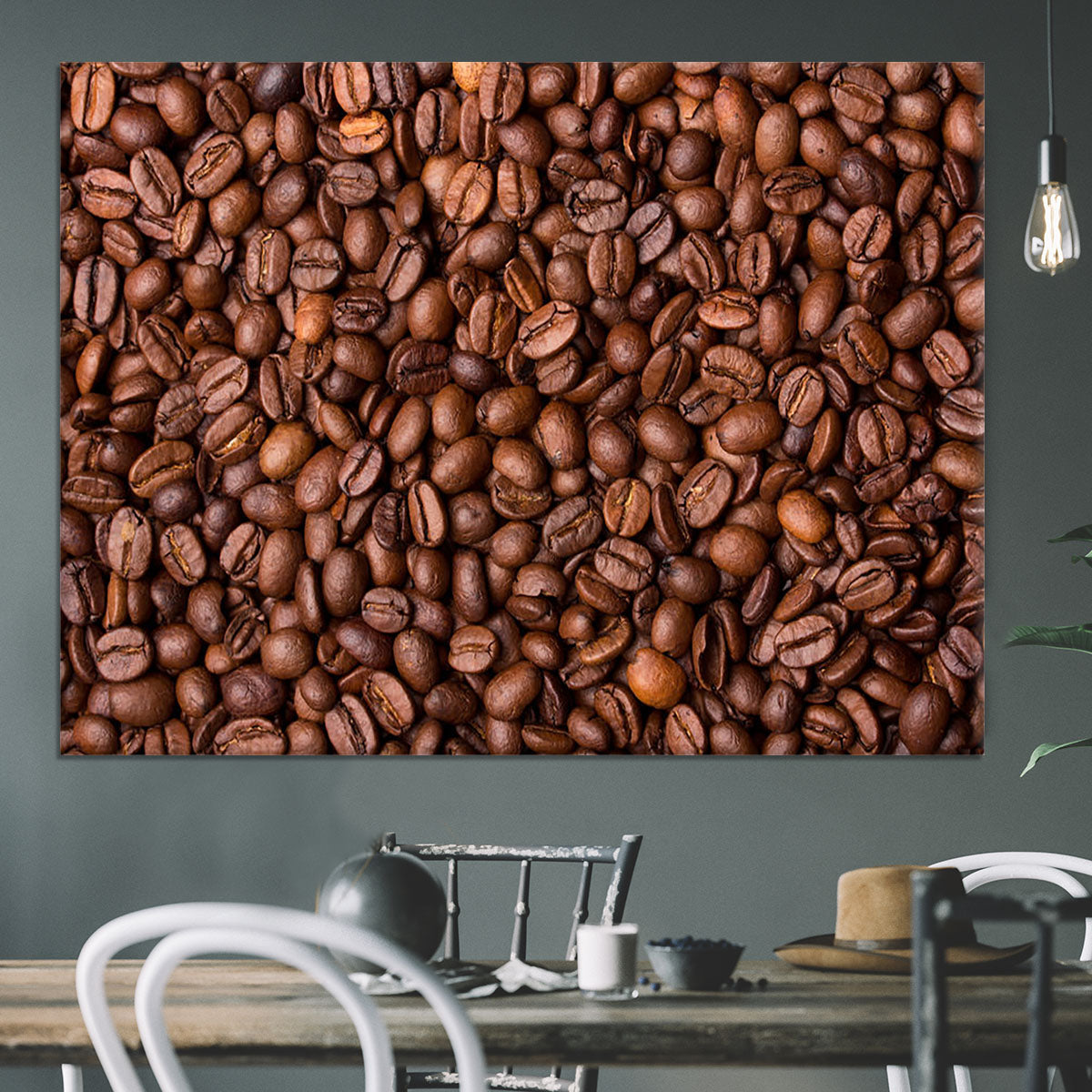 Coffee grains Canvas Print or Poster - Canvas Art Rocks - 3