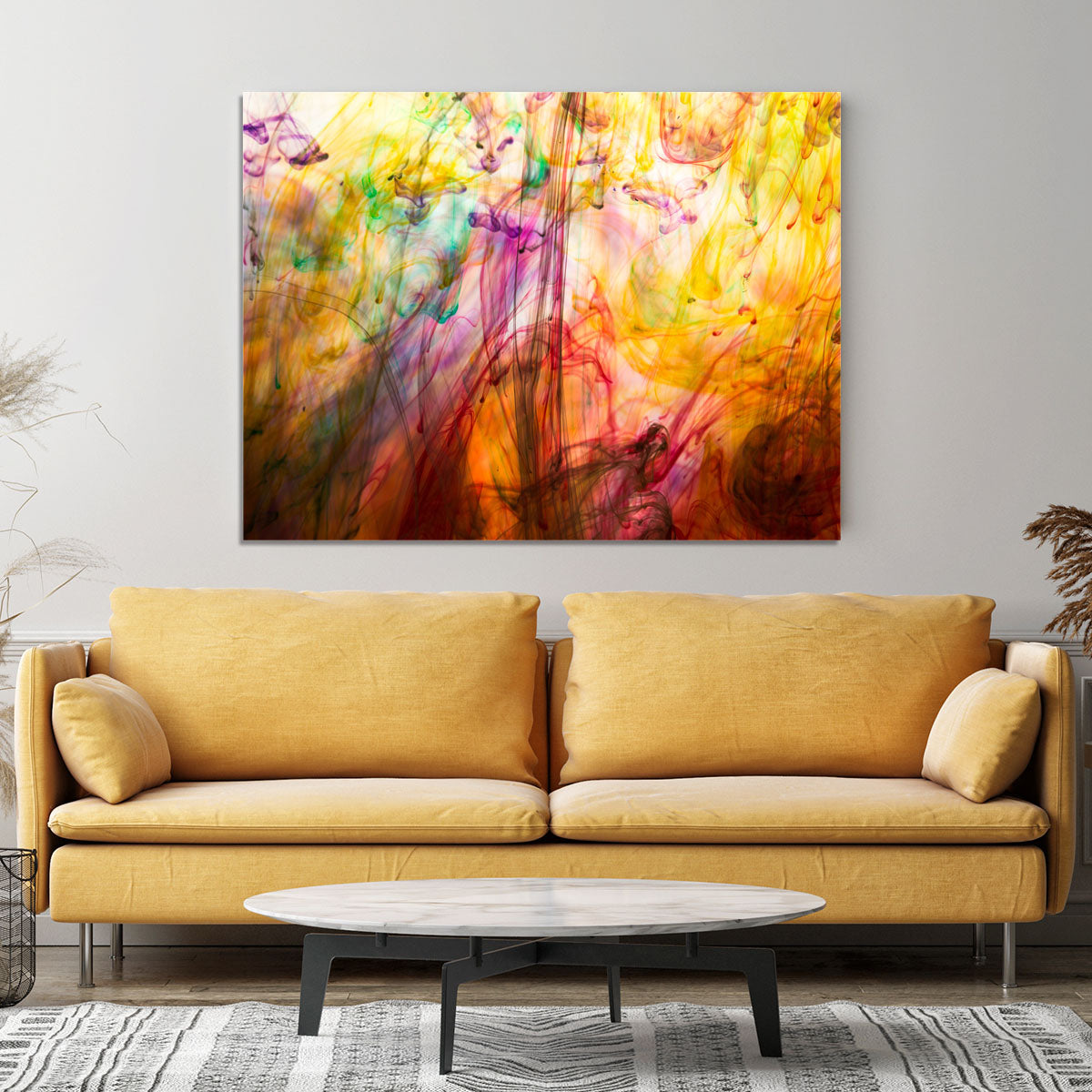 Colorful motion blur background Canvas Print or Poster - Canvas Art Rocks - 4