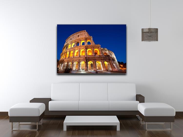 Colosseum Dome at dusk Canvas Print or Poster - Canvas Art Rocks - 4