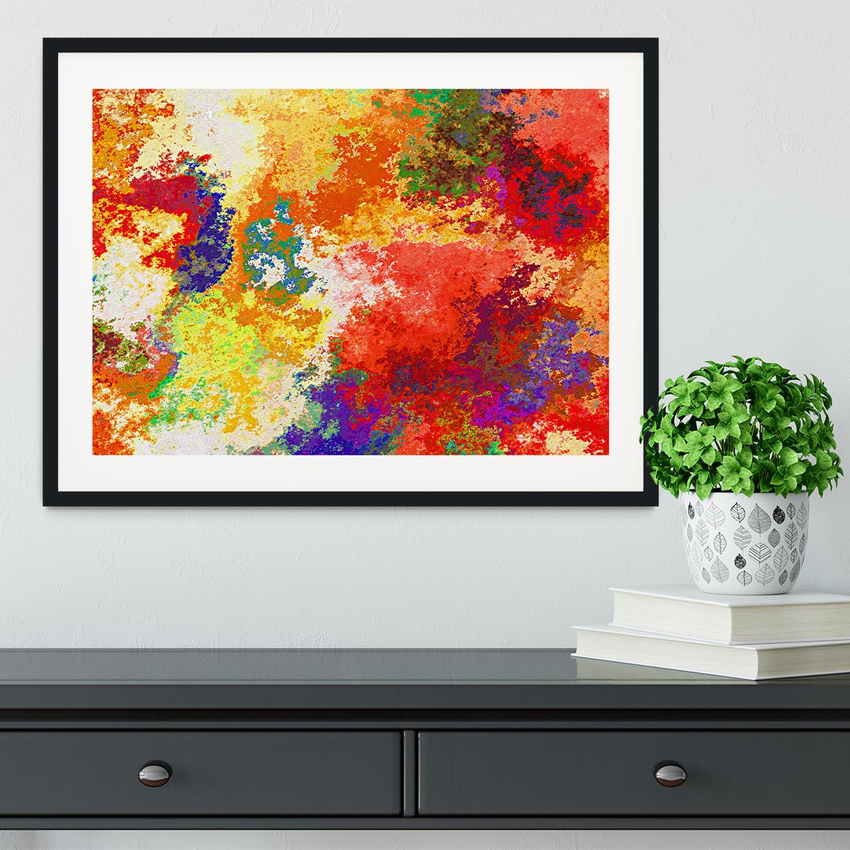 Colour Splash Version 2 Framed Print - Canvas Art Rocks - 1