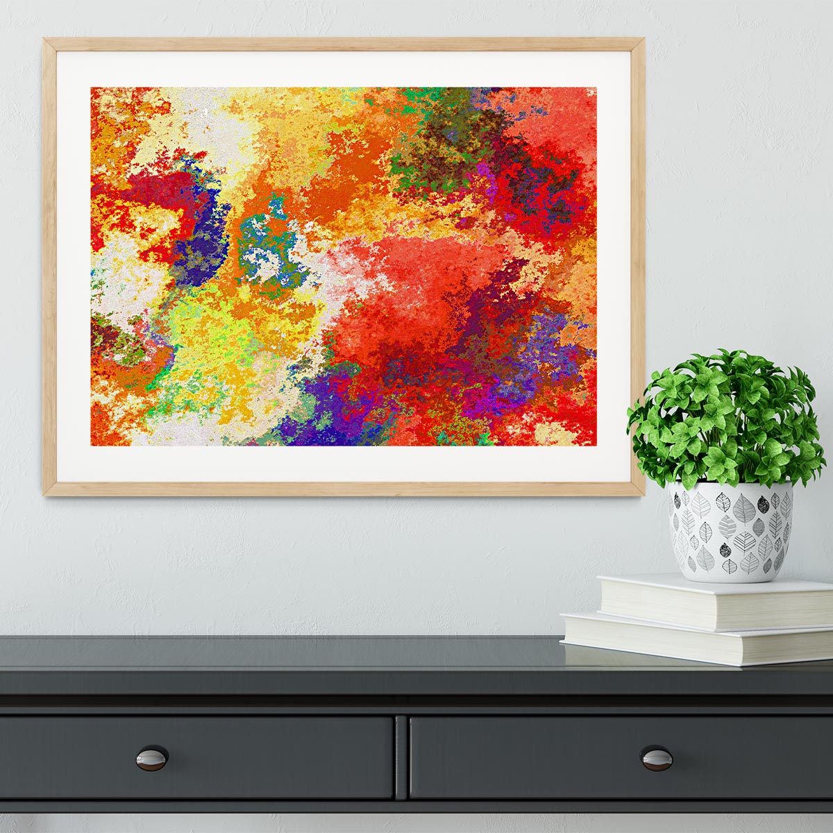 Colour Splash Version 2 Framed Print - Canvas Art Rocks - 3