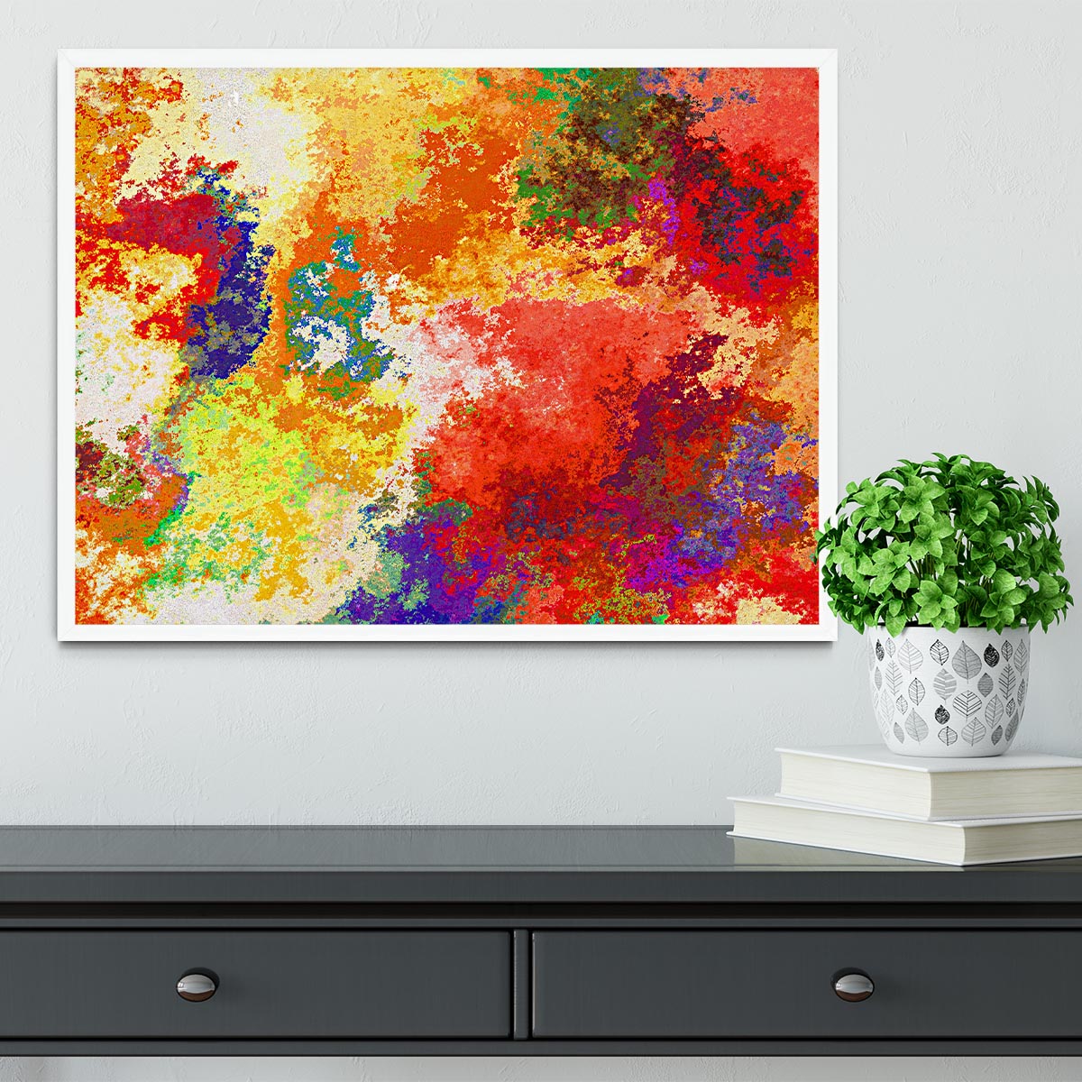 Colour Splash Version 2 Framed Print - Canvas Art Rocks -6