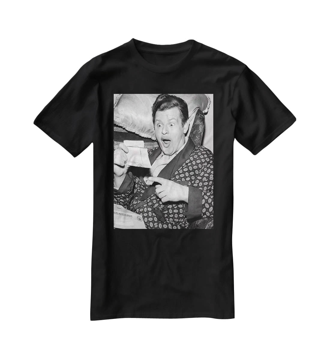Comedian Benny Hill T-Shirt - Canvas Art Rocks - 1