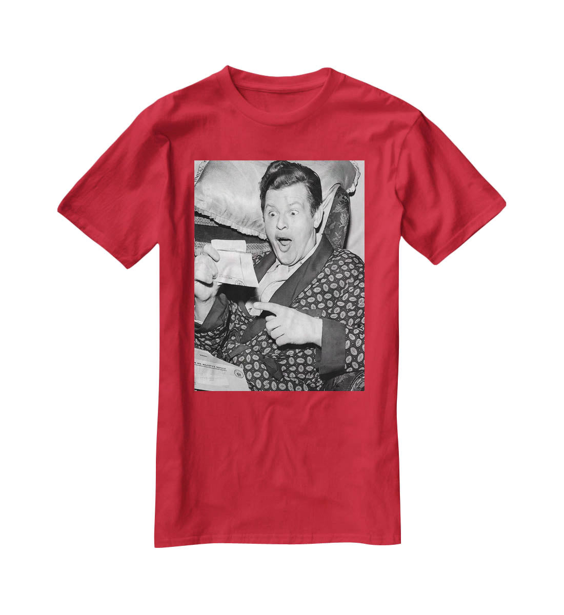 Comedian Benny Hill T-Shirt - Canvas Art Rocks - 4