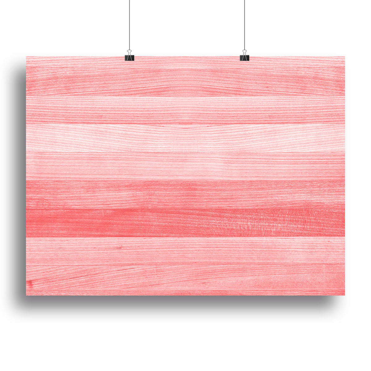 Coral pink or peach and salmon color Canvas Print or Poster - Canvas Art Rocks - 2