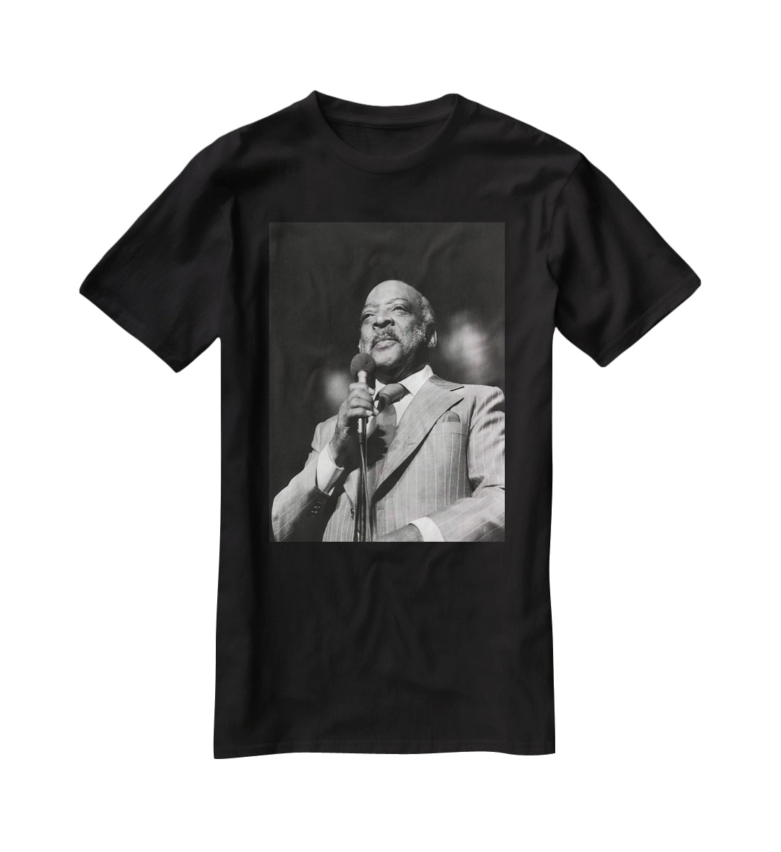 Count Basie performing T-Shirt - Canvas Art Rocks - 1