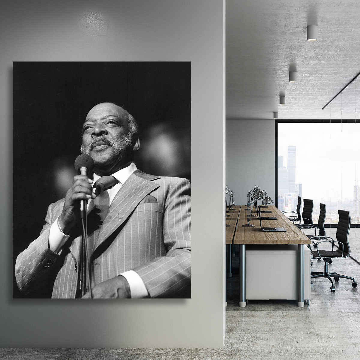 Count Basie performing Canvas Print or Poster - Canvas Art Rocks - 3