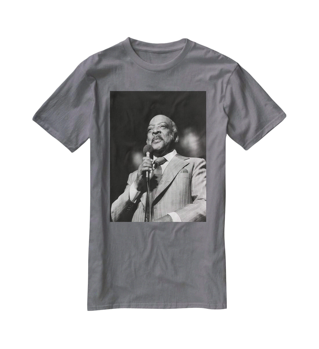 Count Basie performing T-Shirt - Canvas Art Rocks - 3