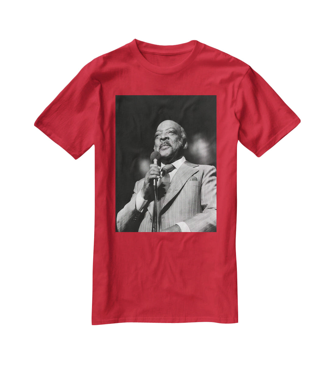 Count Basie performing T-Shirt - Canvas Art Rocks - 4