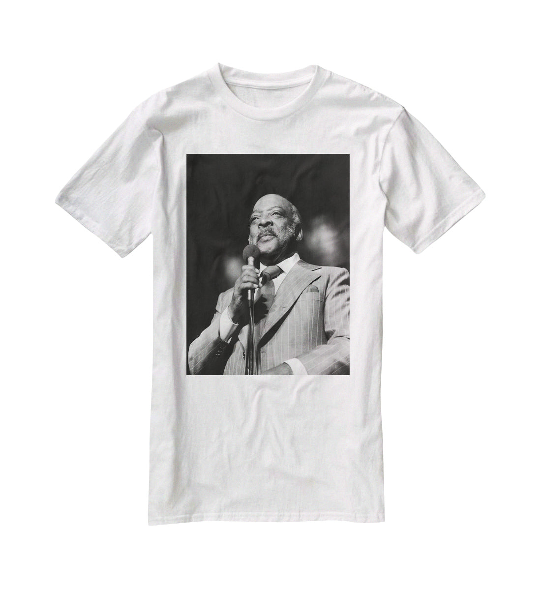 Count Basie performing T-Shirt - Canvas Art Rocks - 5
