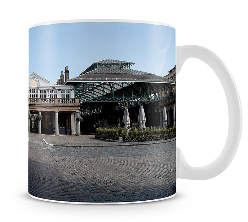 Covent Garden London under Lockdown 2020 Mug - Canvas Art Rocks - 1