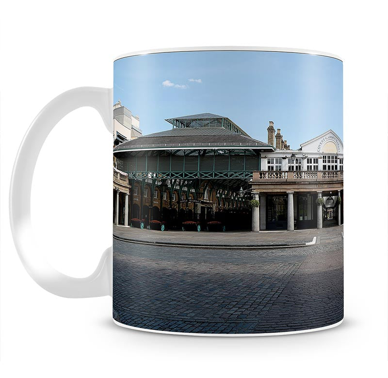 Covent Garden London under Lockdown 2020 Mug - Canvas Art Rocks - 1