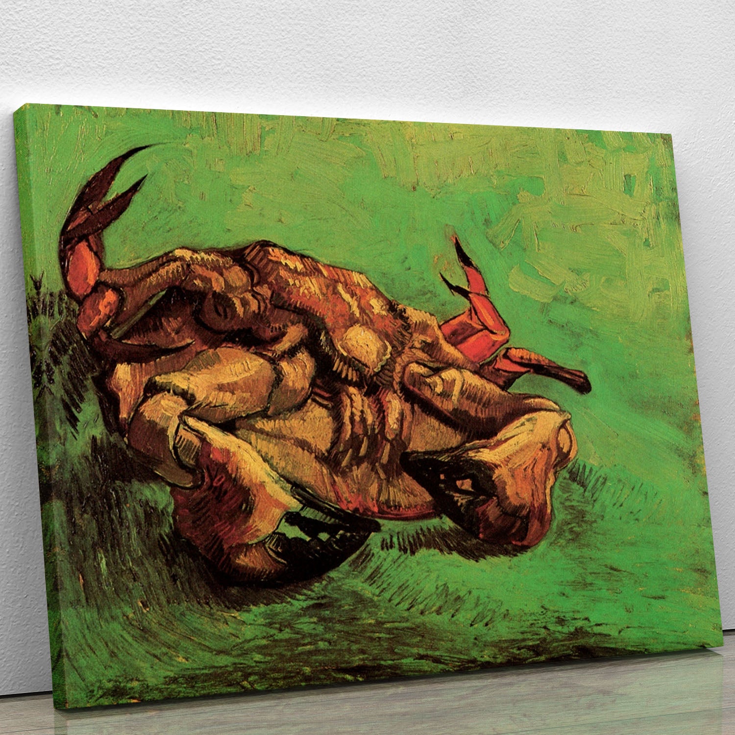 Crab on Its Back by Van Gogh Canvas Print or Poster - Canvas Art Rocks - 1