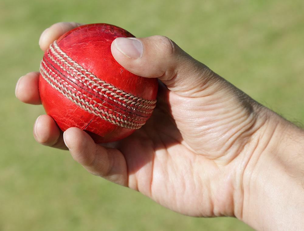 Cricket bowler about to bowl Wall Mural Wallpaper - Canvas Art Rocks - 1