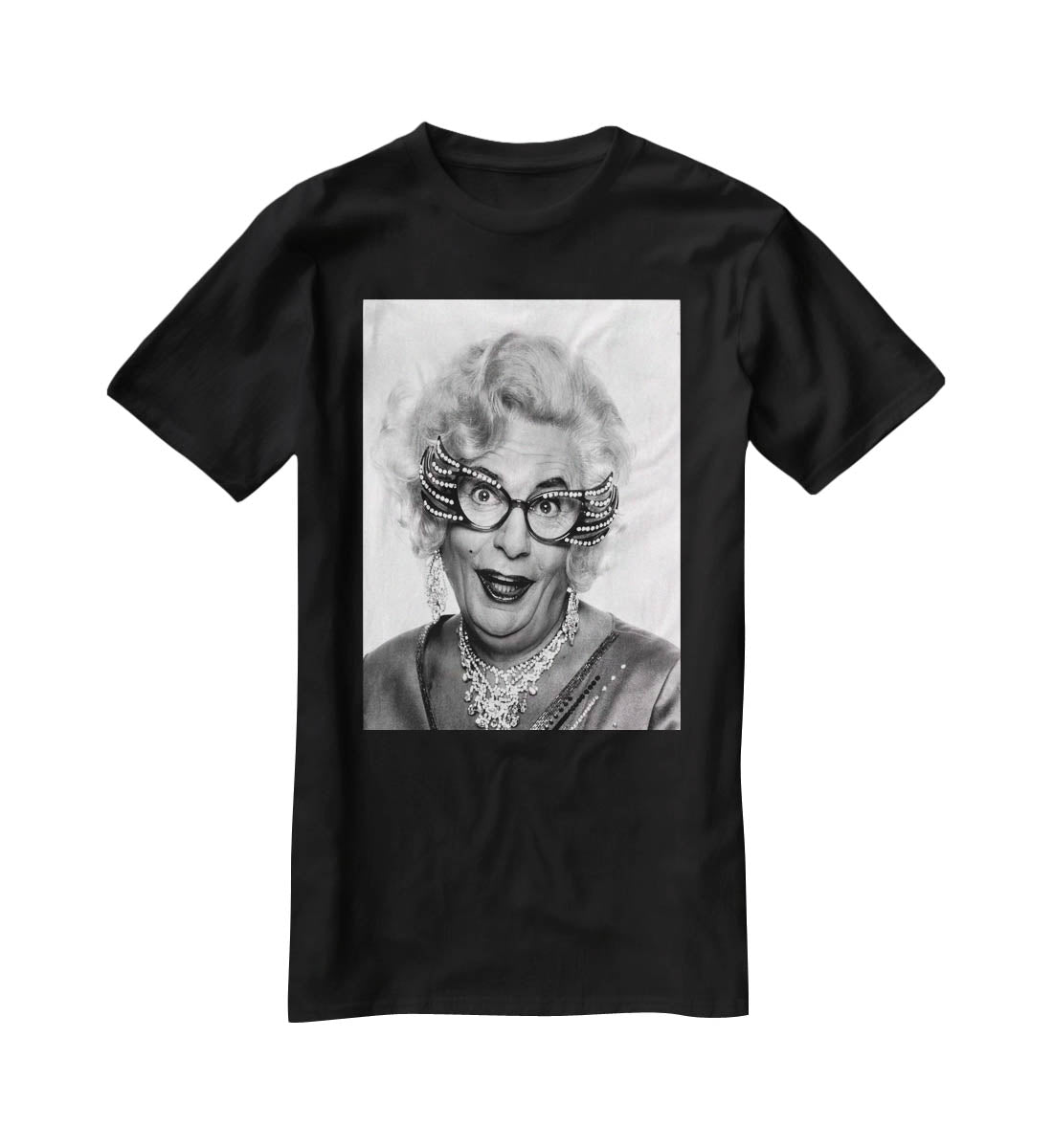 Dame Edna Everage T-Shirt - Canvas Art Rocks - 1