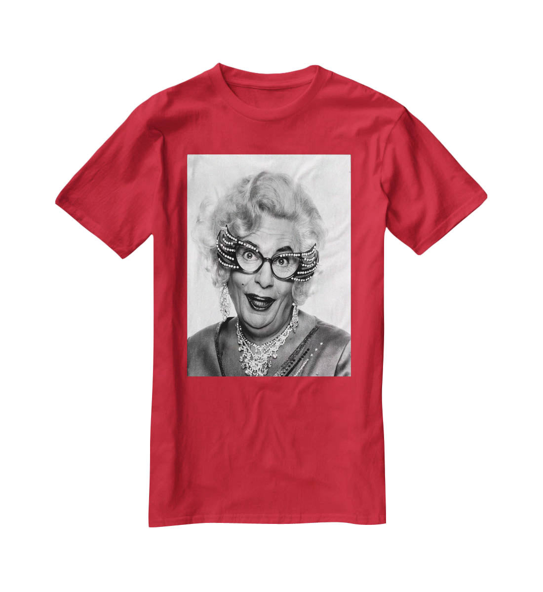 Dame Edna Everage T-Shirt - Canvas Art Rocks - 4