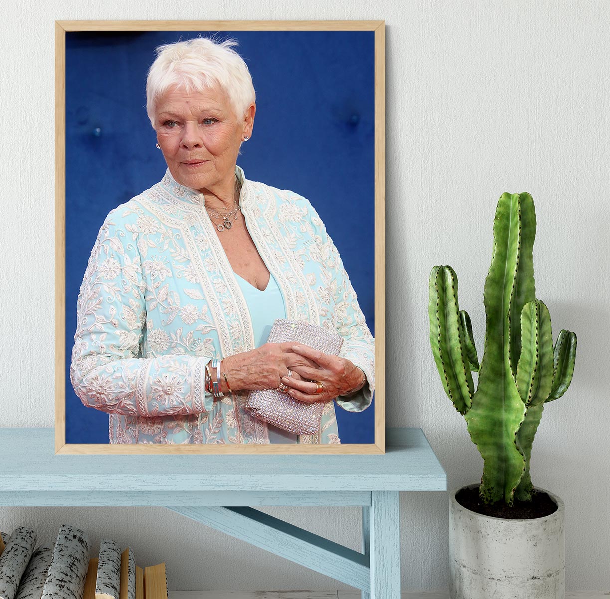 Dame Judi Dench Framed Print - Canvas Art Rocks - 4