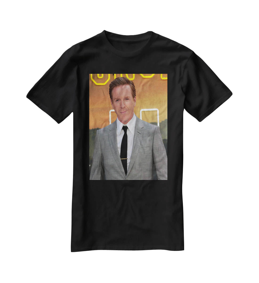 Damian Lewis Once Upon A Time In Hollywood Premiere UK T-Shirt - Canvas Art Rocks - 1