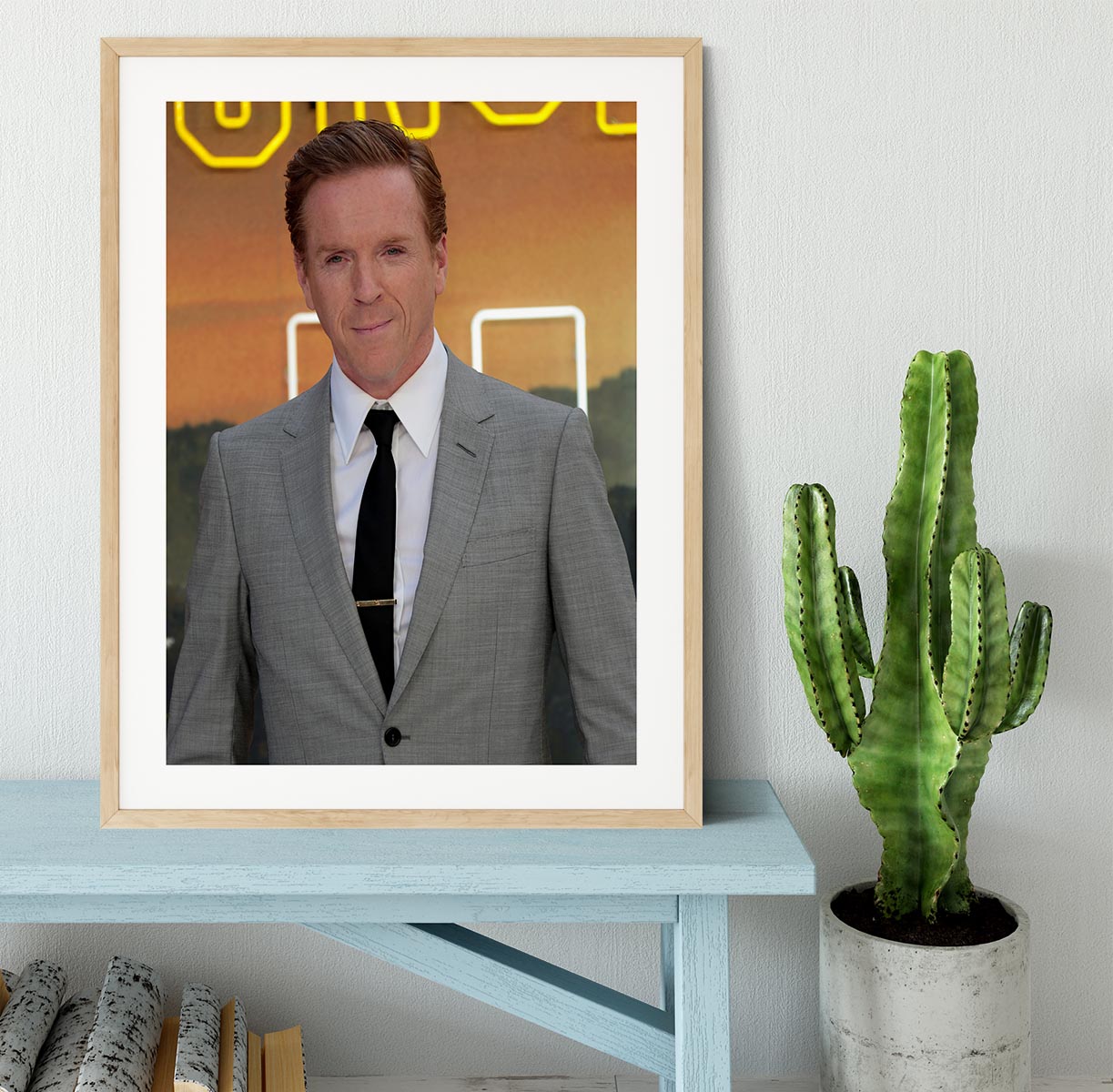 Damian Lewis Once Upon A Time In Hollywood Premiere UK Framed Print - Canvas Art Rocks - 3