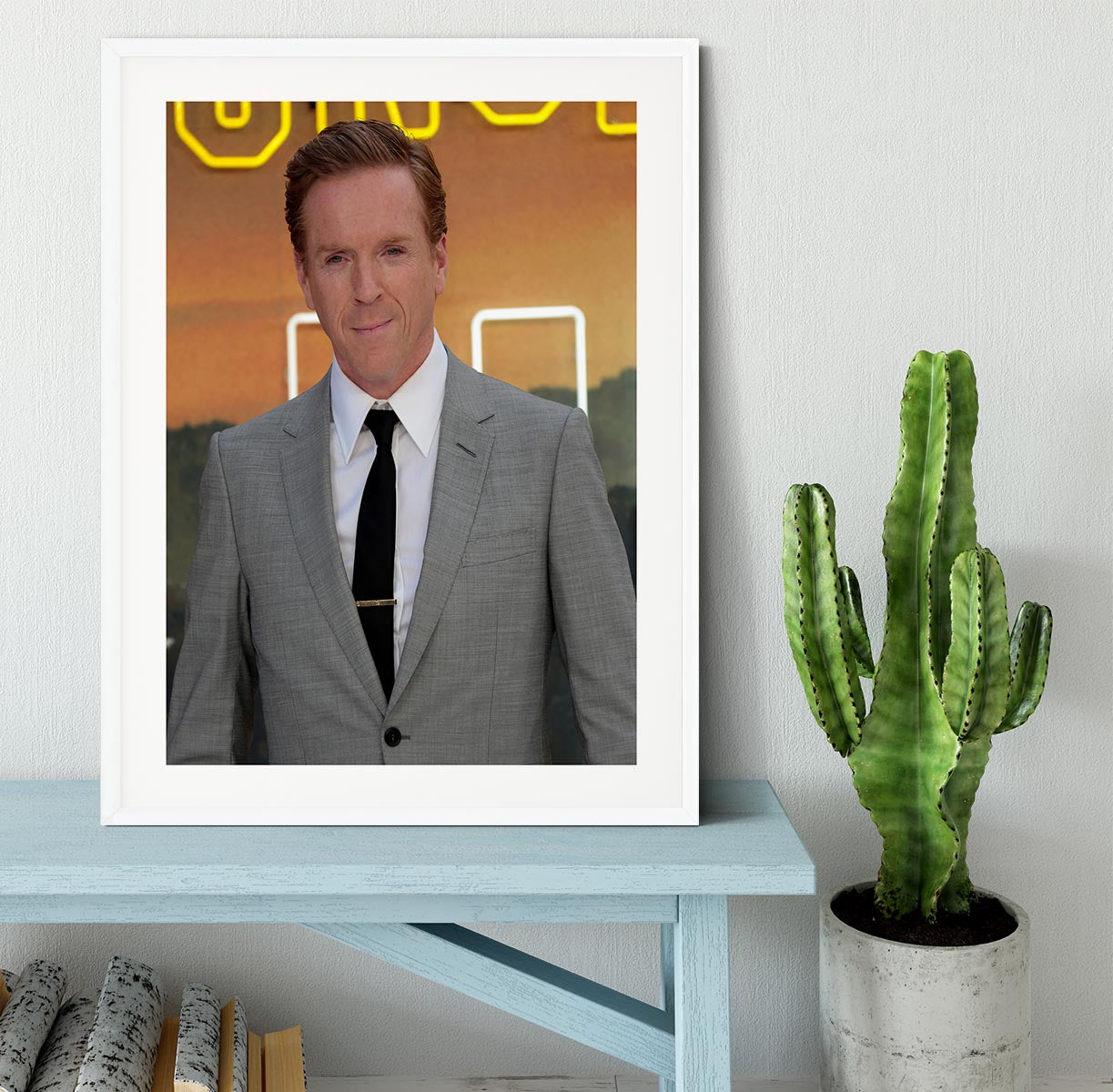 Damian Lewis Once Upon A Time In Hollywood Premiere UK Framed Print - Canvas Art Rocks - 5
