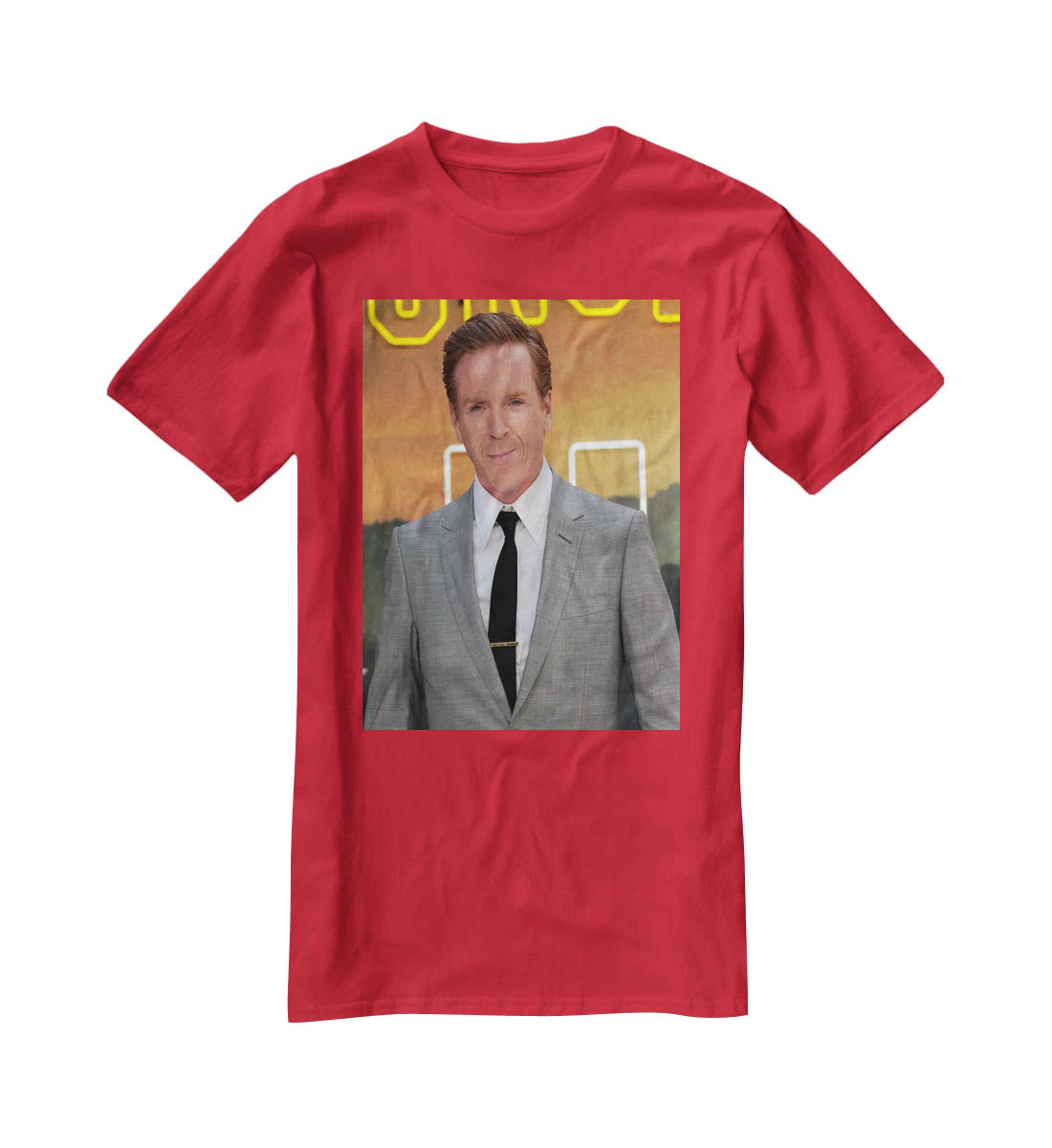 Damian Lewis Once Upon A Time In Hollywood Premiere UK T-Shirt - Canvas Art Rocks - 4