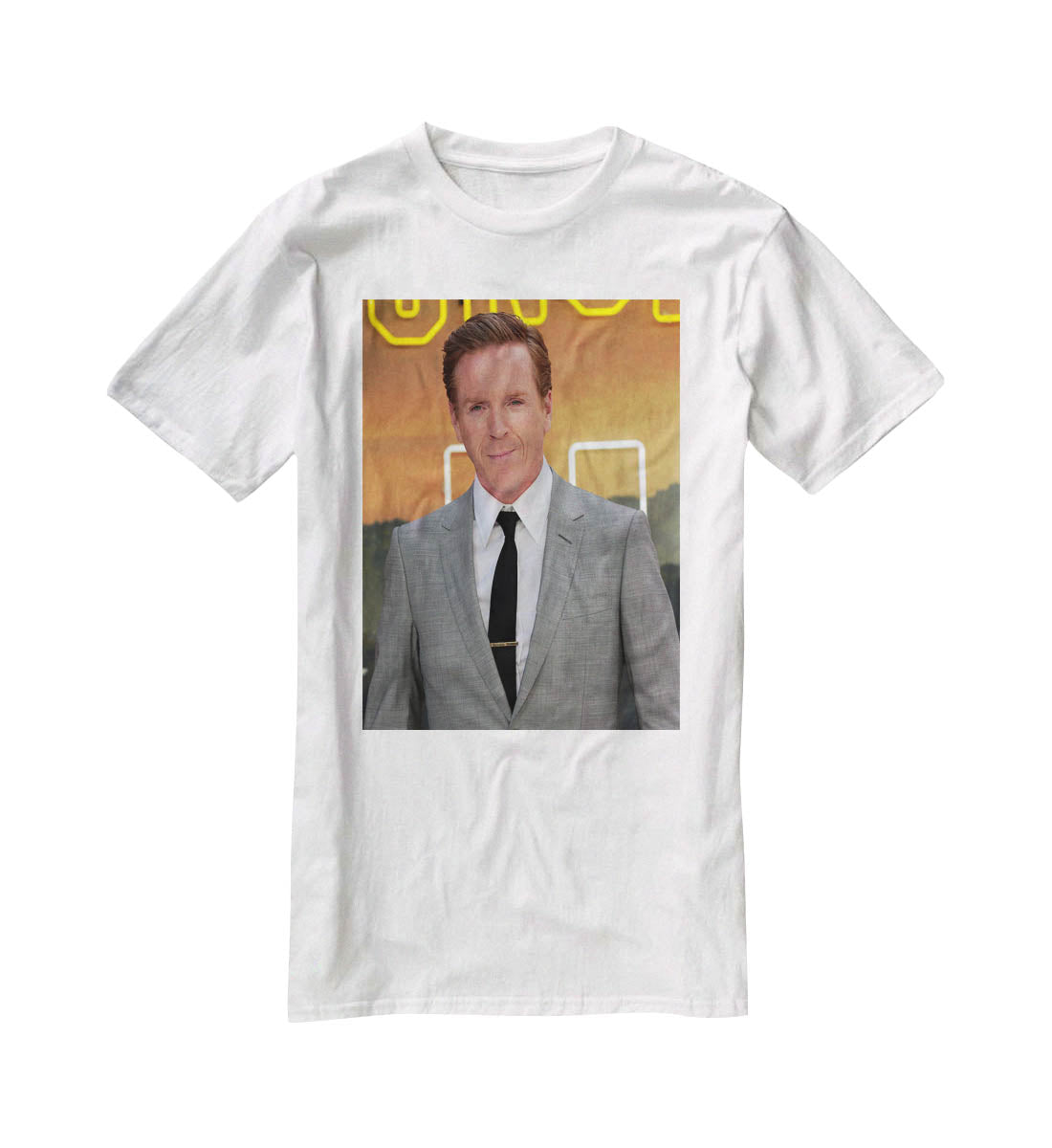 Damian Lewis Once Upon A Time In Hollywood Premiere UK T-Shirt - Canvas Art Rocks - 5