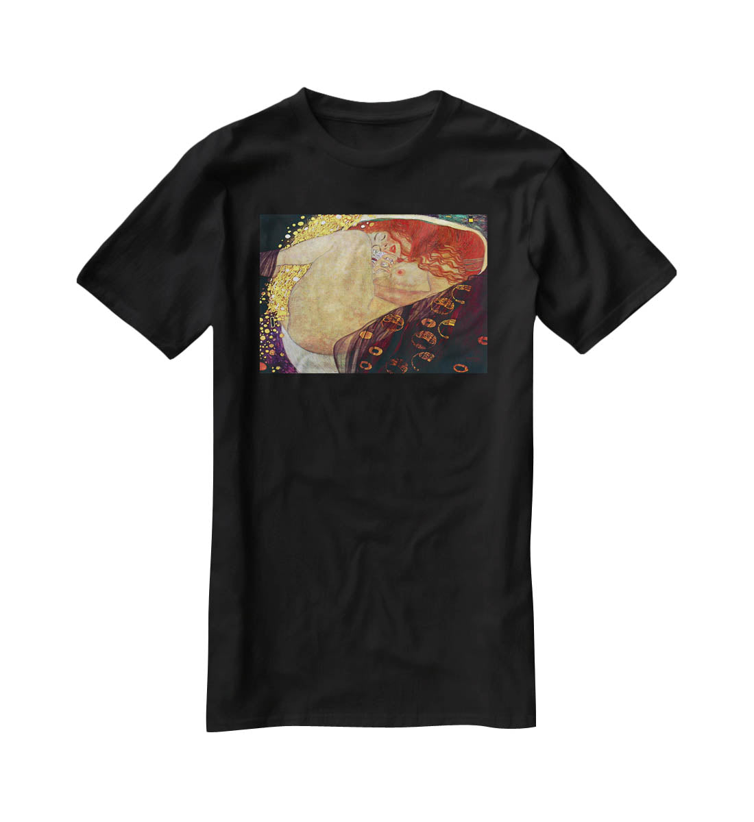 Danae by Klimt T-Shirt - Canvas Art Rocks - 1