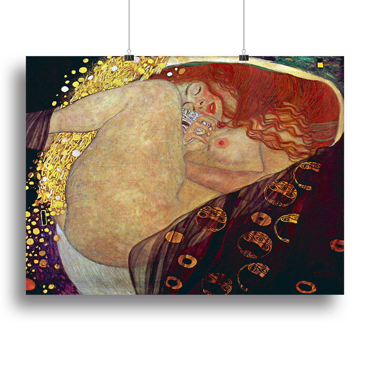 Danae by Klimt Canvas Print or Poster - Canvas Art Rocks - 2