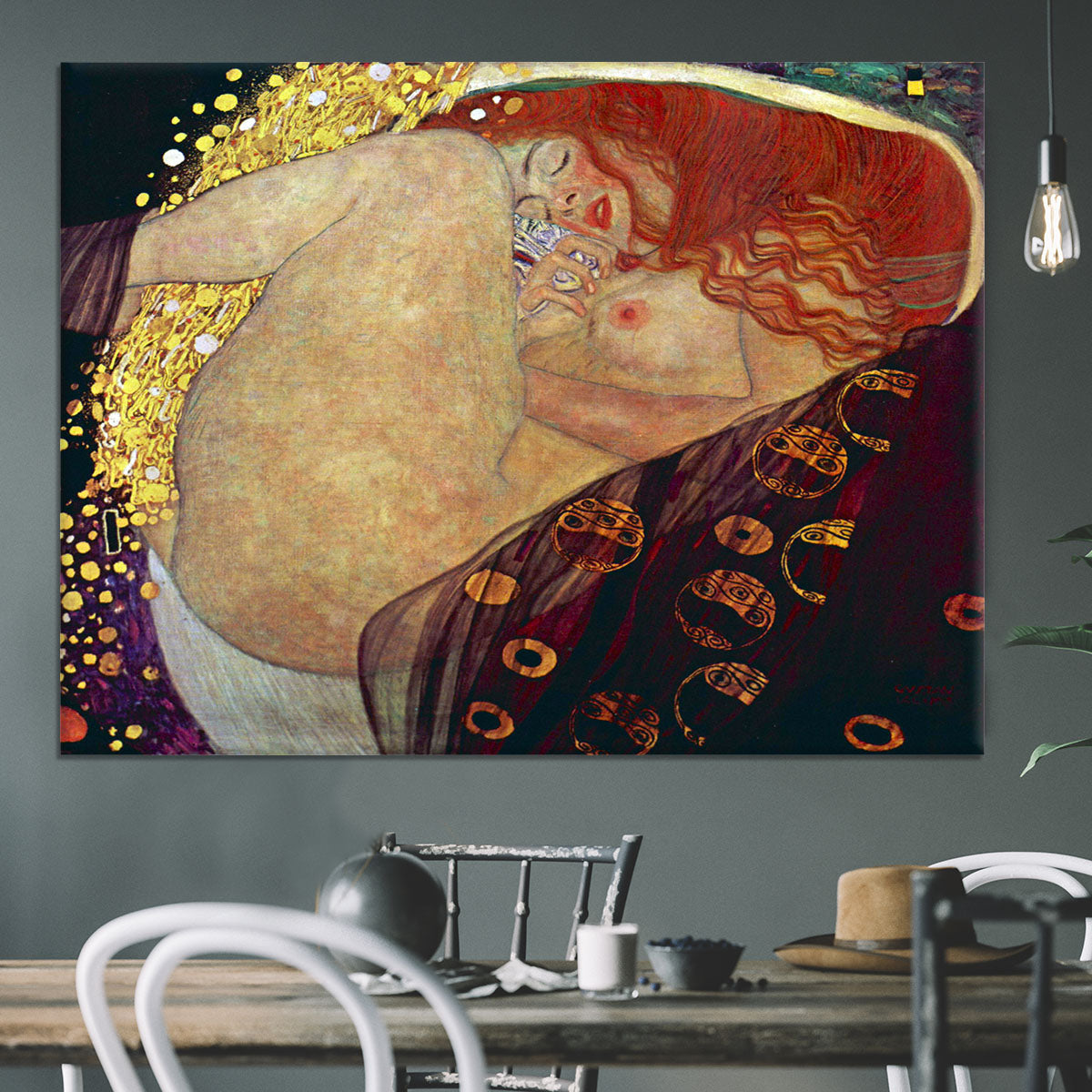 Danae by Klimt Canvas Print or Poster - Canvas Art Rocks - 3