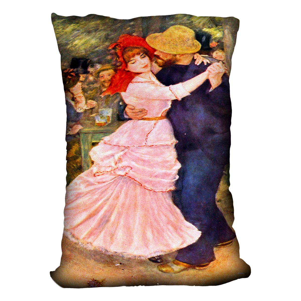 Dance in Bougival by Renoir Cushion