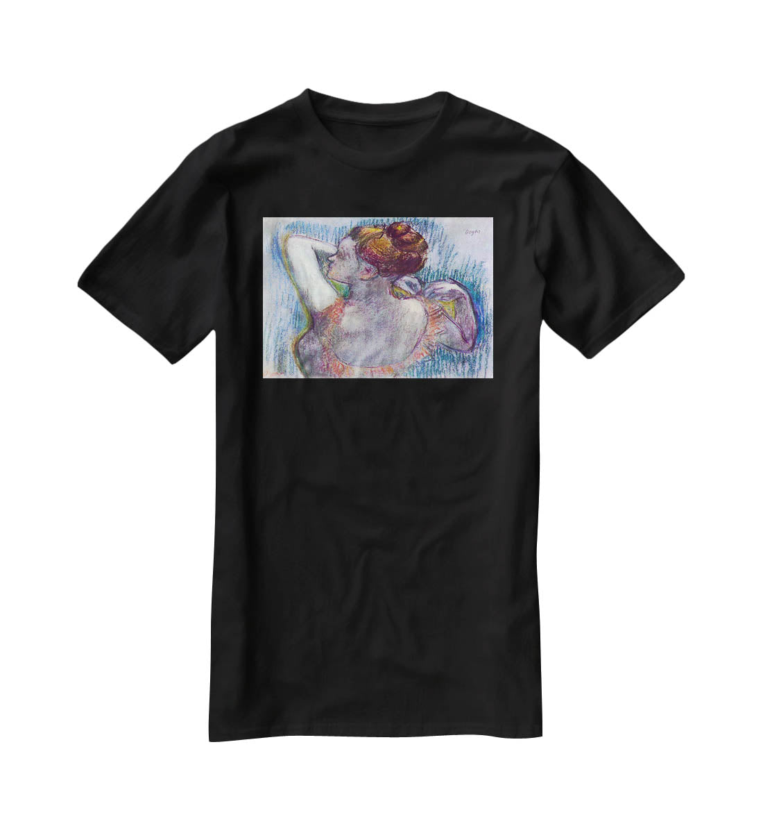 Dancer by Degas T-Shirt - Canvas Art Rocks - 1