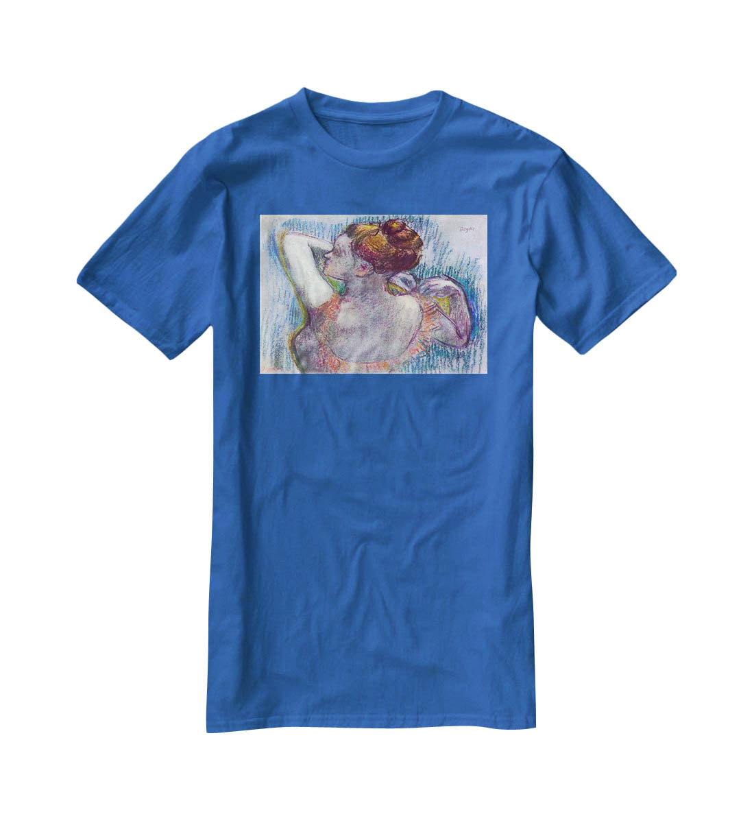 Dancer by Degas T-Shirt - Canvas Art Rocks - 2