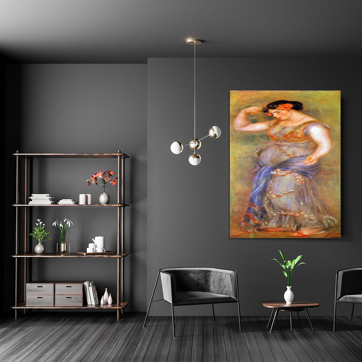 Dancer with castanets by Renoir Canvas Print or Poster - Canvas Art Rocks - 5