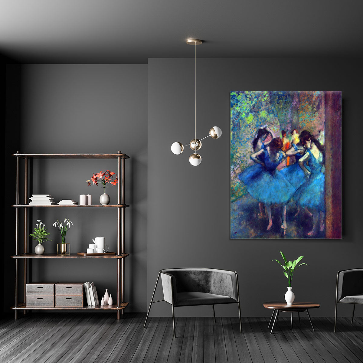 Dancers 1 by Degas Canvas Print or Poster - Canvas Art Rocks - 5