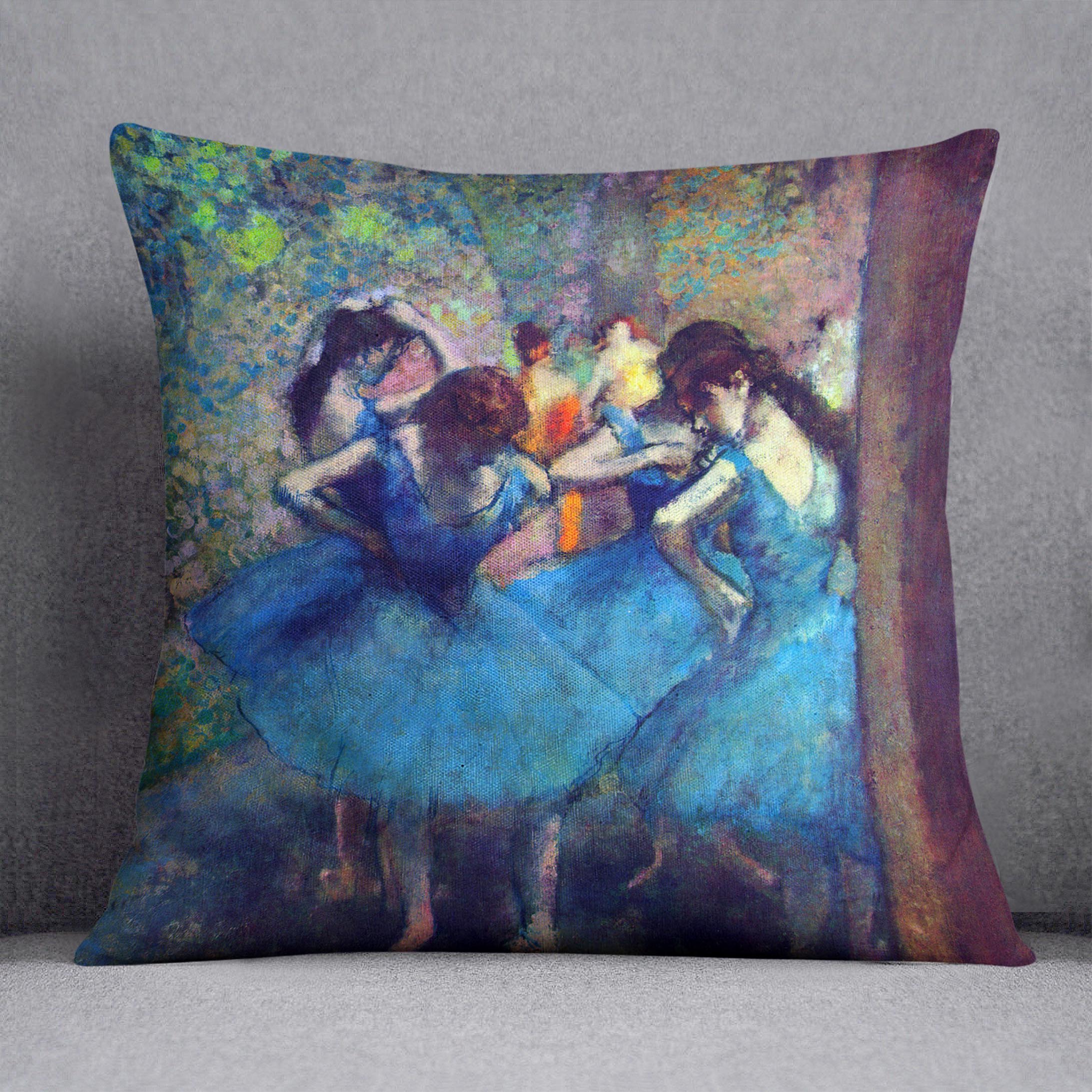 Dancers 1 by Degas Cushion