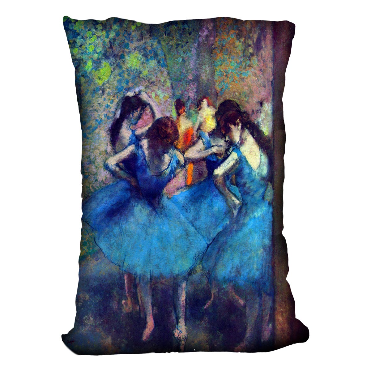 Dancers 1 by Degas Cushion