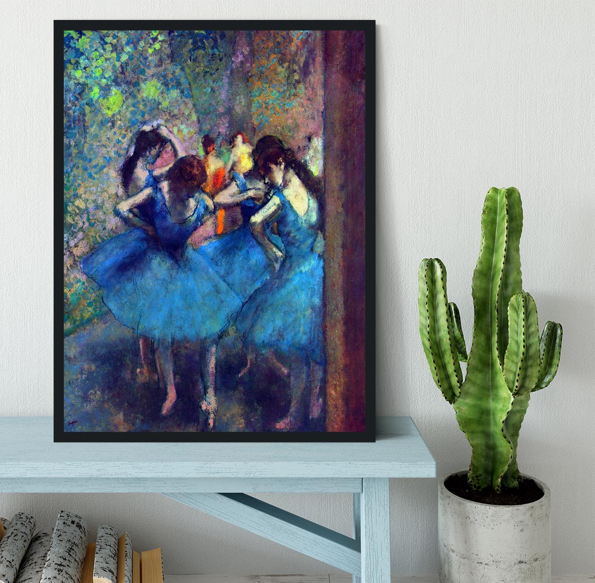 Dancers 1 by Degas Framed Print - Canvas Art Rocks - 2