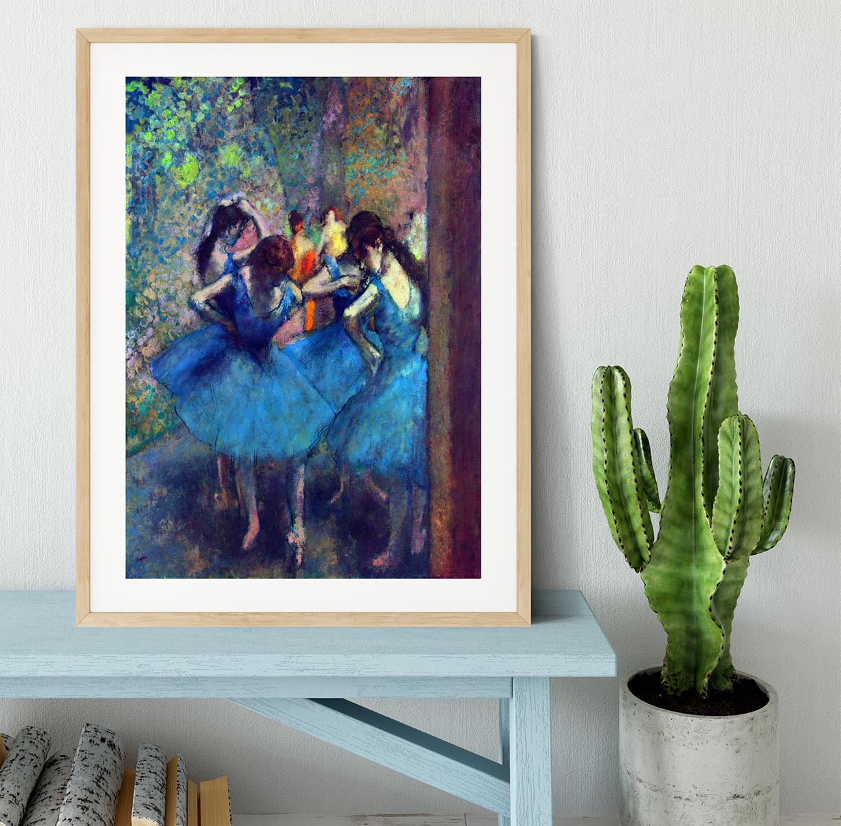 Dancers 1 by Degas Framed Print - Canvas Art Rocks - 3