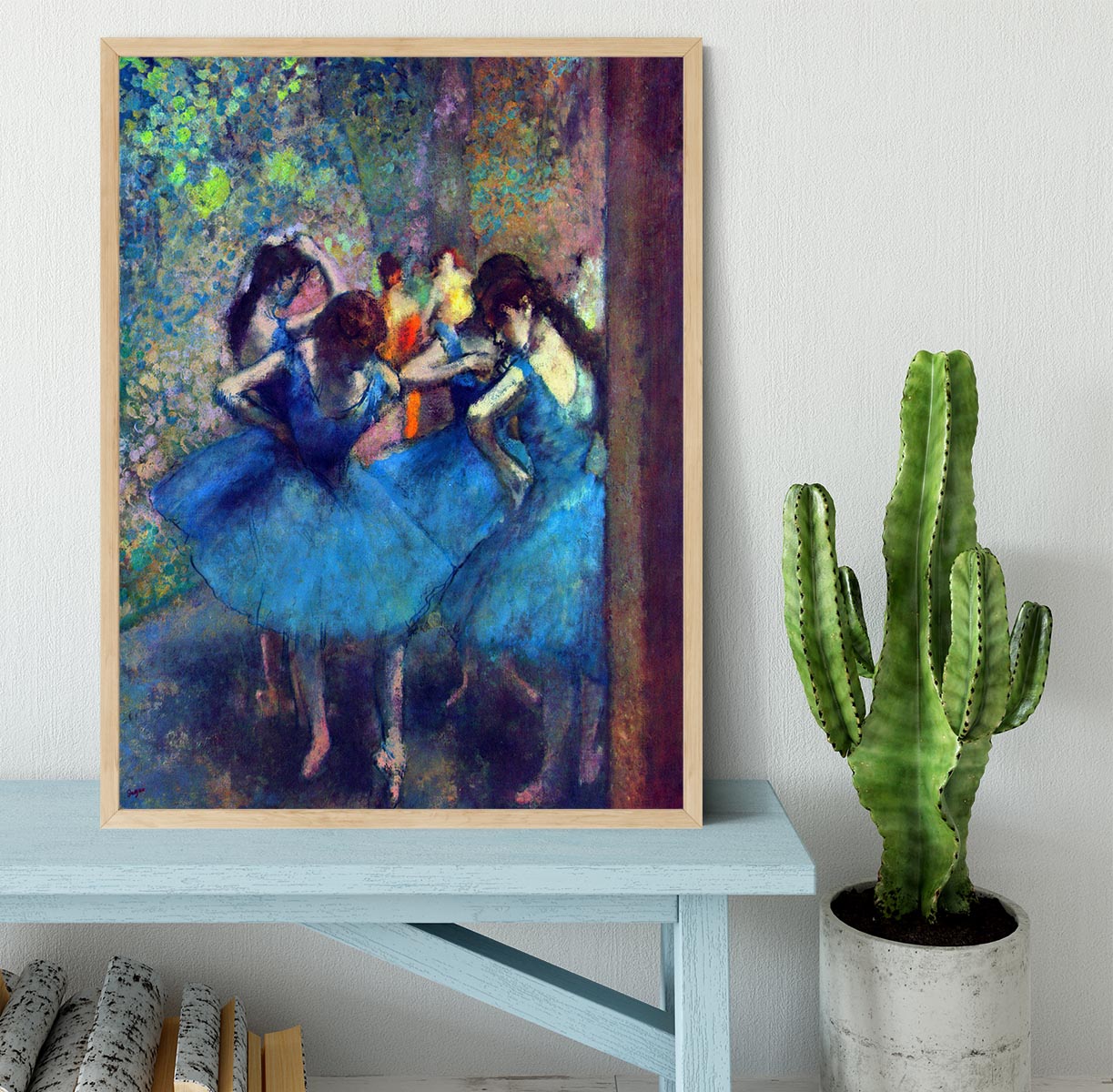 Dancers 1 by Degas Framed Print - Canvas Art Rocks - 4
