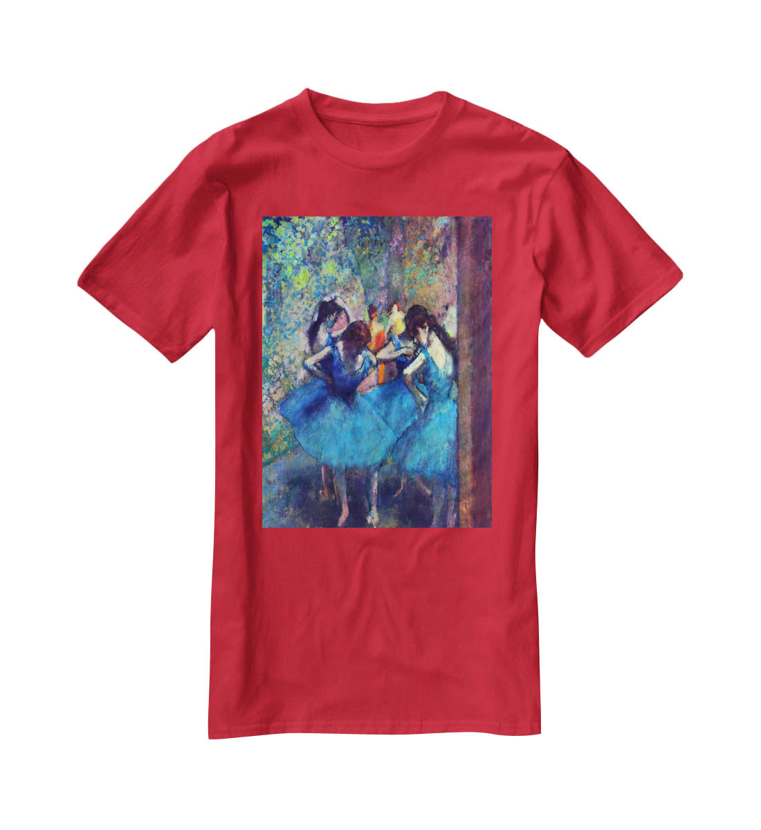 Dancers 1 by Degas T-Shirt - Canvas Art Rocks - 4