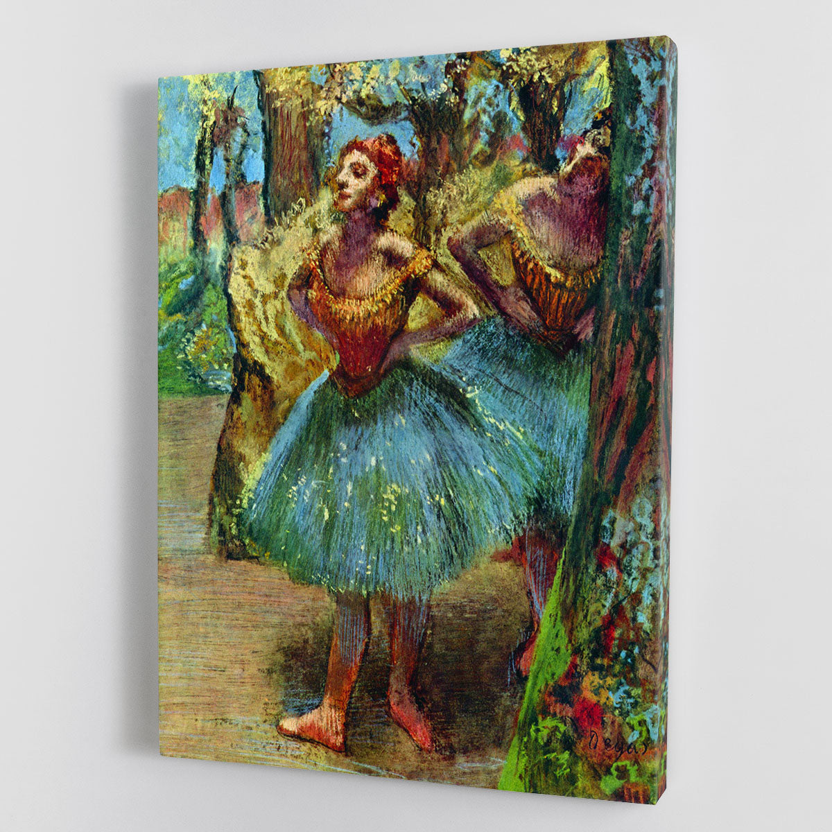 Dancers 2 by Degas Canvas Print or Poster - Canvas Art Rocks - 1