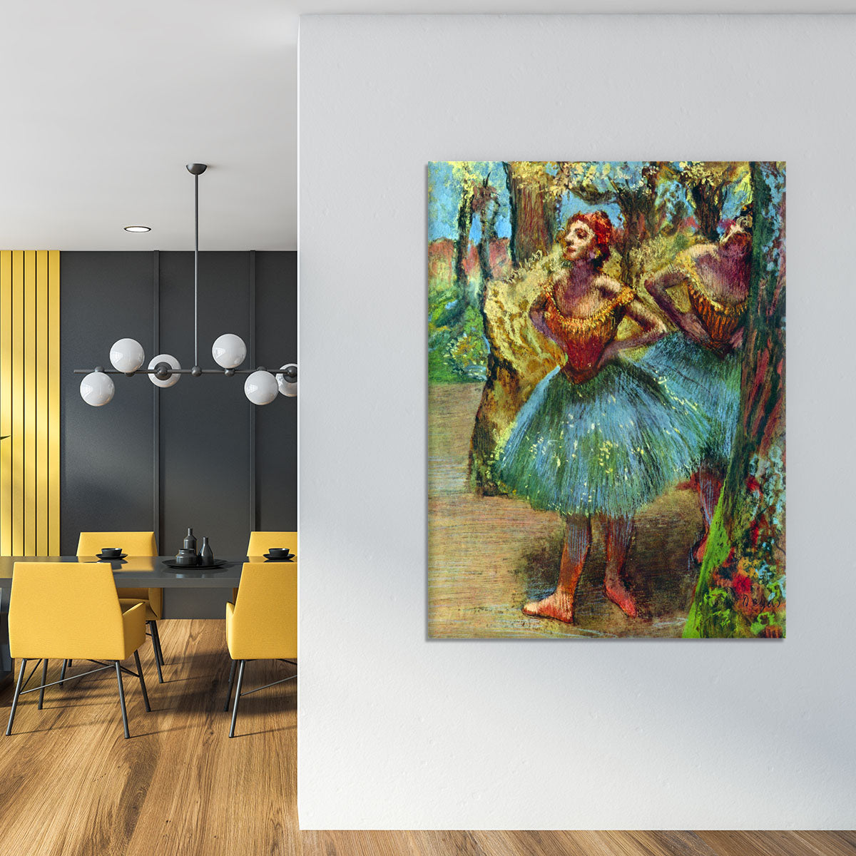 Dancers 2 by Degas Canvas Print or Poster - Canvas Art Rocks - 4