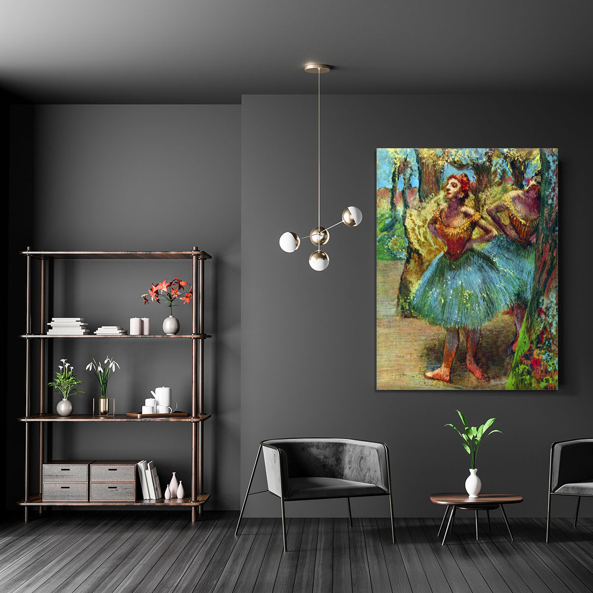 Dancers 2 by Degas Canvas Print or Poster - Canvas Art Rocks - 5