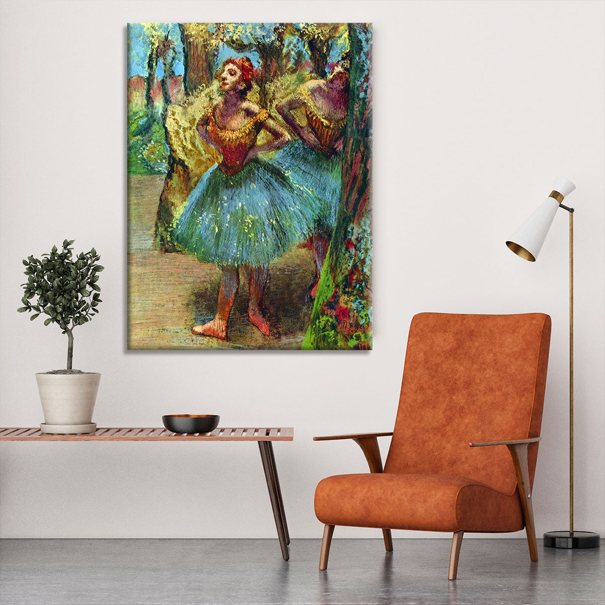 Dancers 2 by Degas Canvas Print or Poster - Canvas Art Rocks - 6