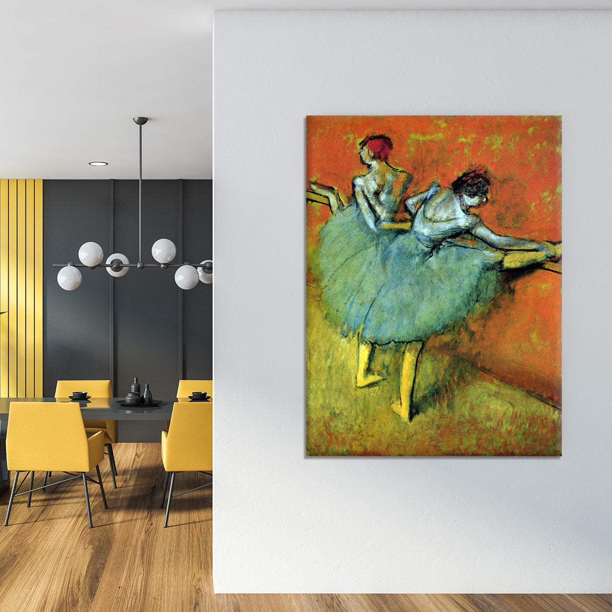 Dancers at the bar 1 by Degas Canvas Print or Poster - Canvas Art Rocks - 4